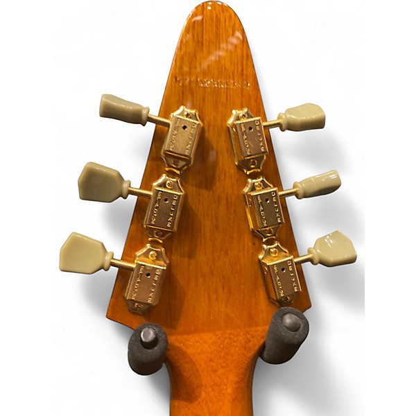 Used Epiphone Limited Edition Joe Bonamassa 1958 "Amos" Kornina Flying-V Brown Solid Body Electric Guitar