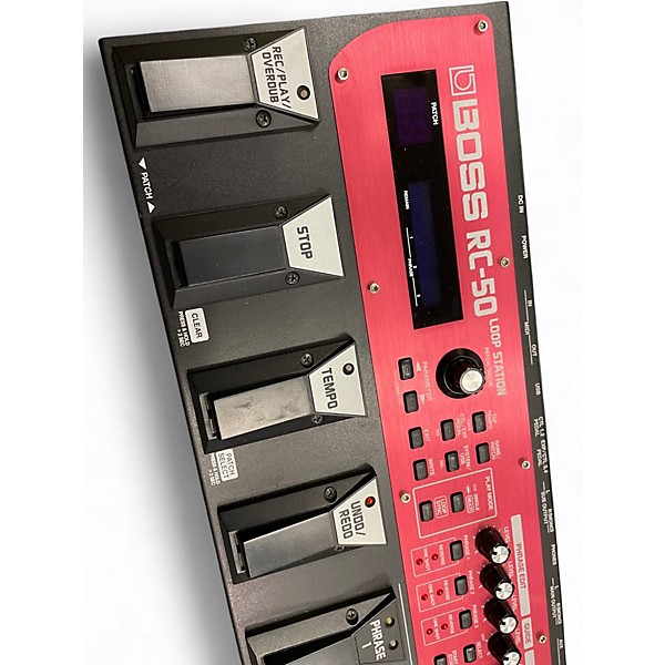 Used BOSS RC50 Loop Station Pedal