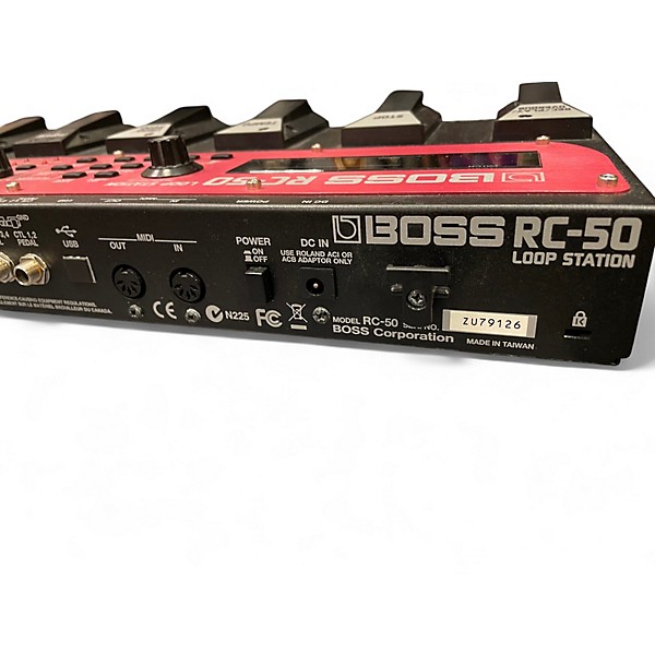 Used BOSS RC50 Loop Station Pedal