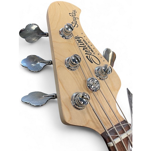 Used Sterling by Music Man Ray4 Black Electric Bass Guitar