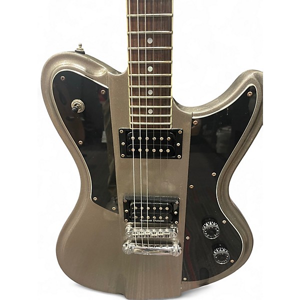 Used Schecter Guitar Research Ultra II Metallic Silver Solid Body Electric Guitar