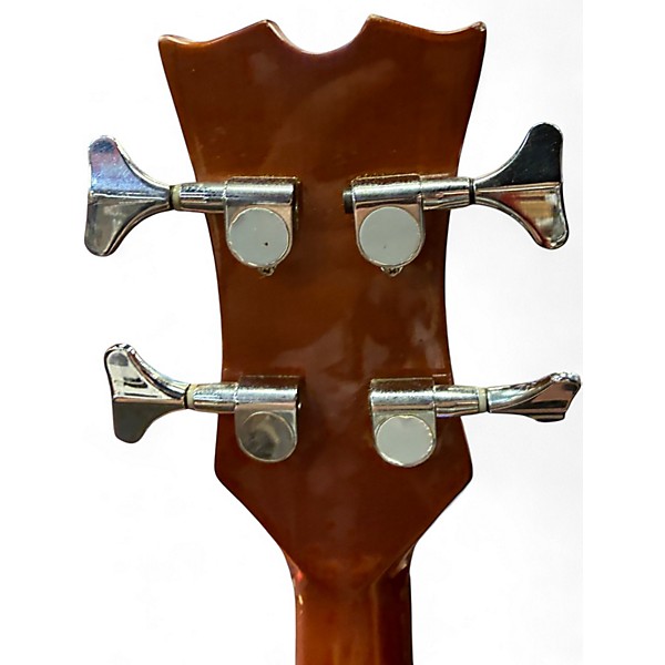 Used Dean EAB FL Natural Acoustic Bass Guitar