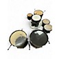Used SPL 6 Piece DOUBLE BASS DRUM SET Black Drum Kit