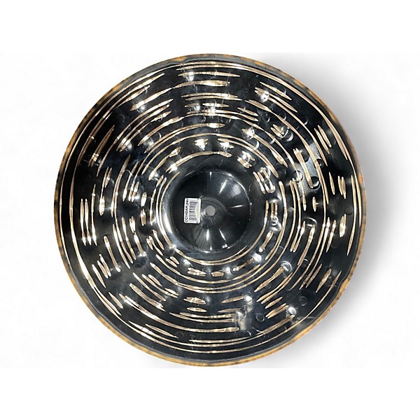 Used MEINL 14in DARK HI HAT PAIR Cymbal