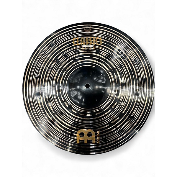 Used MEINL 16in CLASSIC CUSTOM DARK TRASH CHINA Cymbal