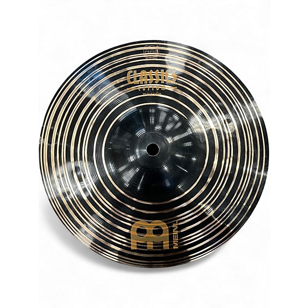 Used MEINL 10in DARK CLASSIC CUSTOM SPLASH Cymbal
