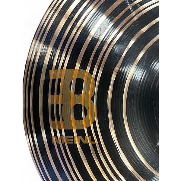 Used MEINL 10in DARK CLASSIC CUSTOM SPLASH Cymbal