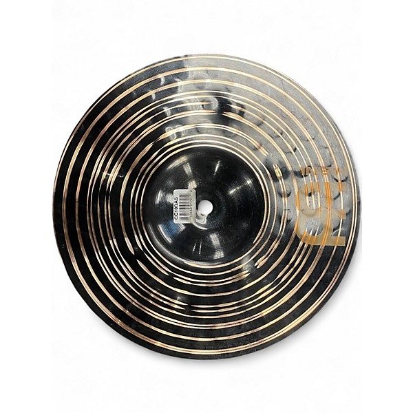Used MEINL 10in DARK CLASSIC CUSTOM SPLASH Cymbal
