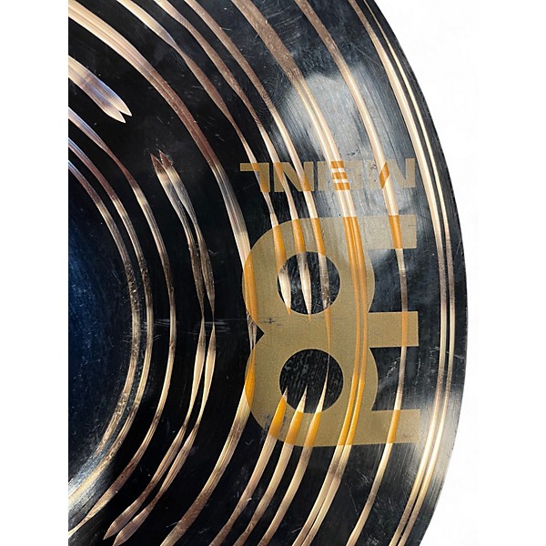 Used MEINL 10in DARK CLASSIC CUSTOM SPLASH Cymbal