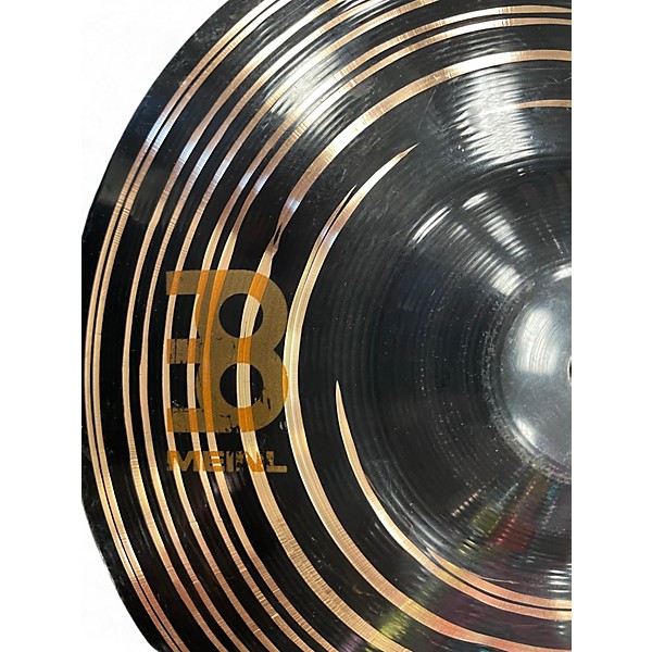 Used MEINL 8in DARK CUSTOM CLASSIC SPLASH Cymbal