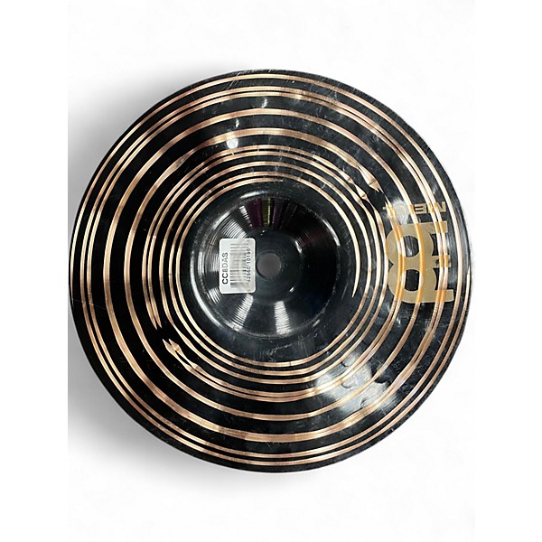 Used MEINL 8in DARK CUSTOM CLASSIC SPLASH Cymbal