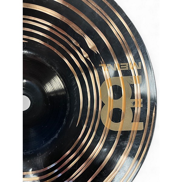 Used MEINL 8in DARK CUSTOM CLASSIC SPLASH Cymbal