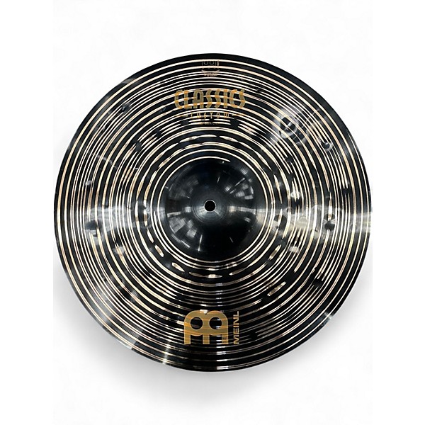 Used MEINL 16in DARK CLASSICS CUSTOM Cymbal