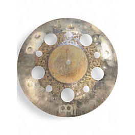 Used MEINL 14in DUAL MULTI TRASH Cymbal