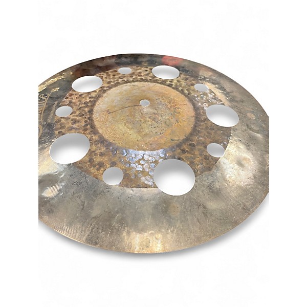 Used MEINL 14in DUAL MULTI TRASH Cymbal