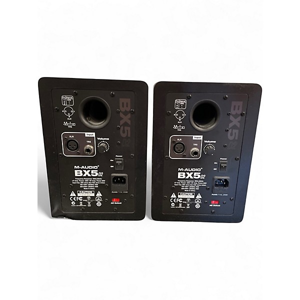 Used M-Audio BX5 D2 Pair Powered Monitor