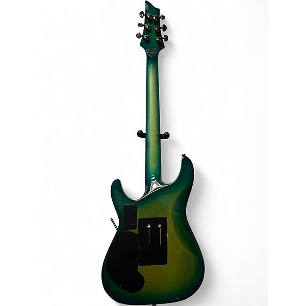 Used Schecter Guitar Research Blackjack C1 SLS FR Aquaburst Solid Body Electric Guitar