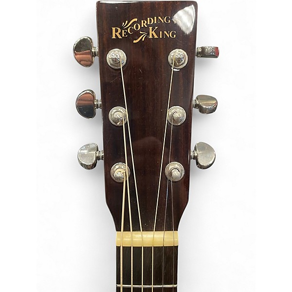 Used Recording King RD310 Natural Acoustic Guitar
