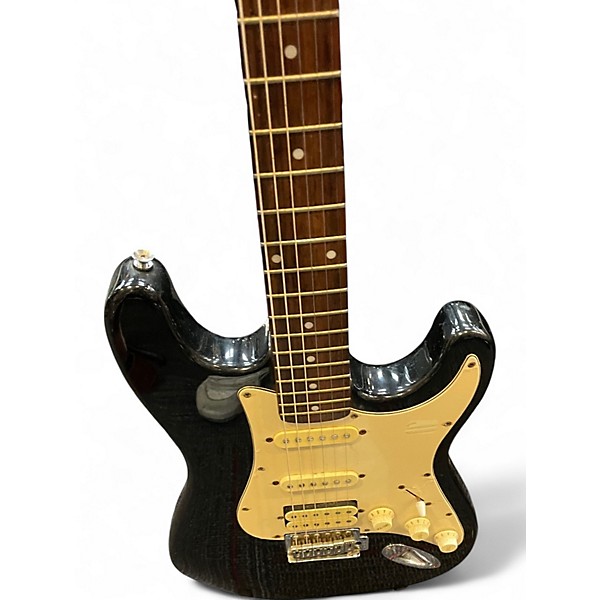 Used Laguna LE122 Black Solid Body Electric Guitar