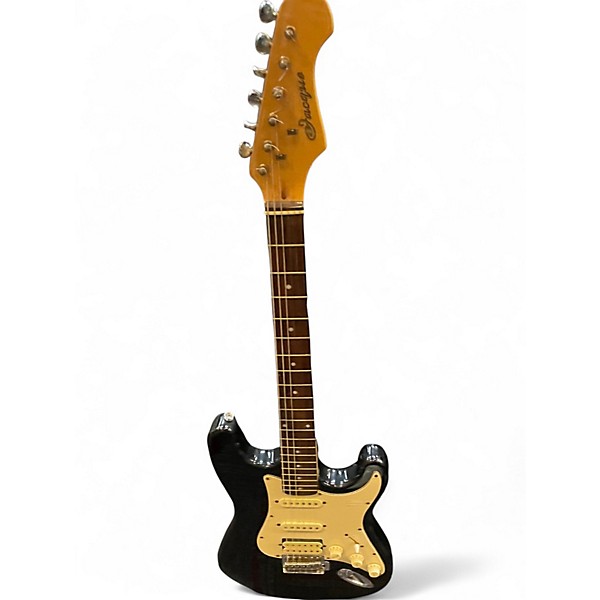 Used Laguna LE122 Black Solid Body Electric Guitar