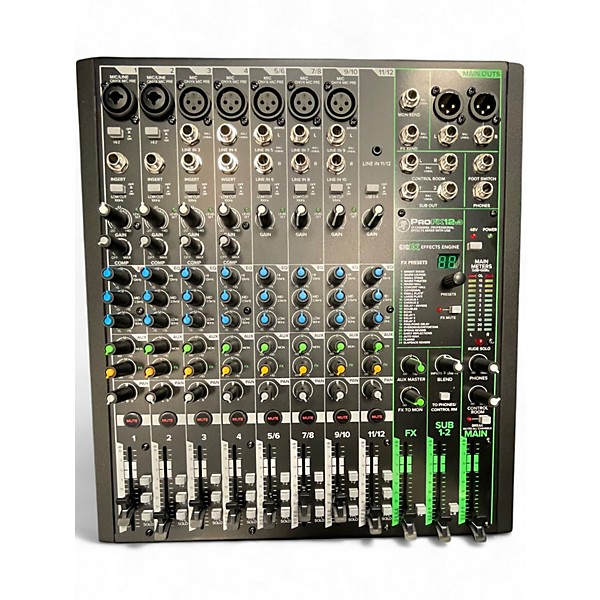 Used Mackie PROFX12V3 Unpowered Mixer
