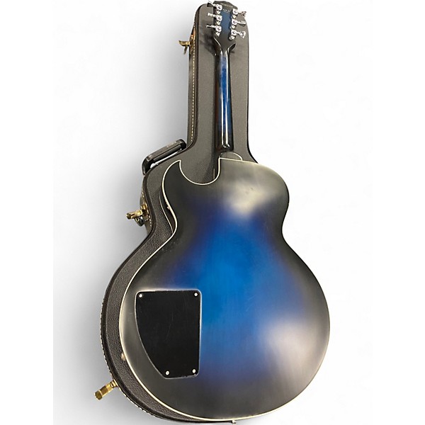 Used Gibson ES135 Trans Blue Burst Hollow Body Electric Guitar