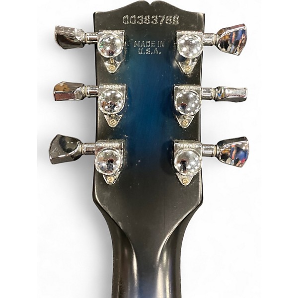 Used Gibson ES135 Trans Blue Burst Hollow Body Electric Guitar