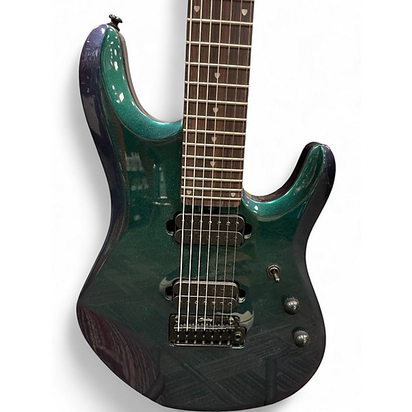 Used Sterling by Music Man JP70 John Petrucci Signature mystic dream Solid Body Electric Guitar