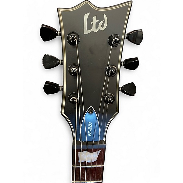 Used ESP LTD EC201 Black Satin Solid Body Electric Guitar