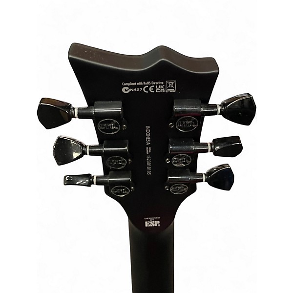 Used ESP LTD EC201 Black Satin Solid Body Electric Guitar