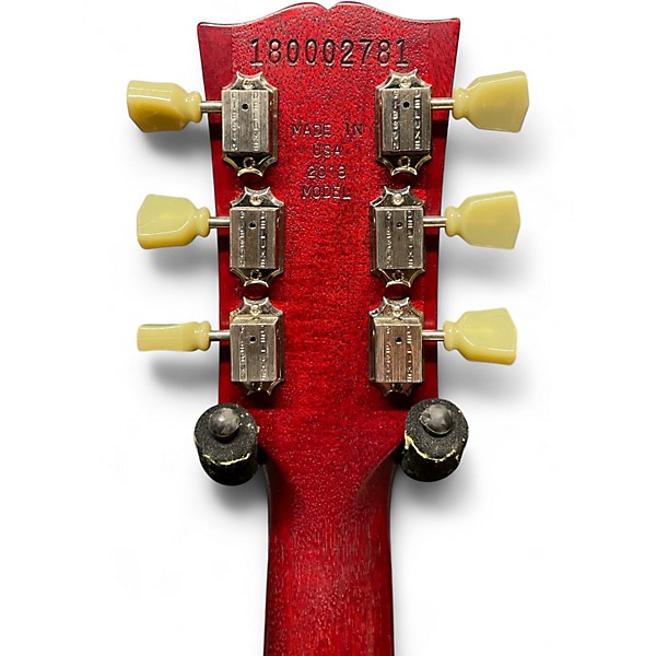 Used 2018 Gibson SG Special Trans Red Solid Body Electric Guitar