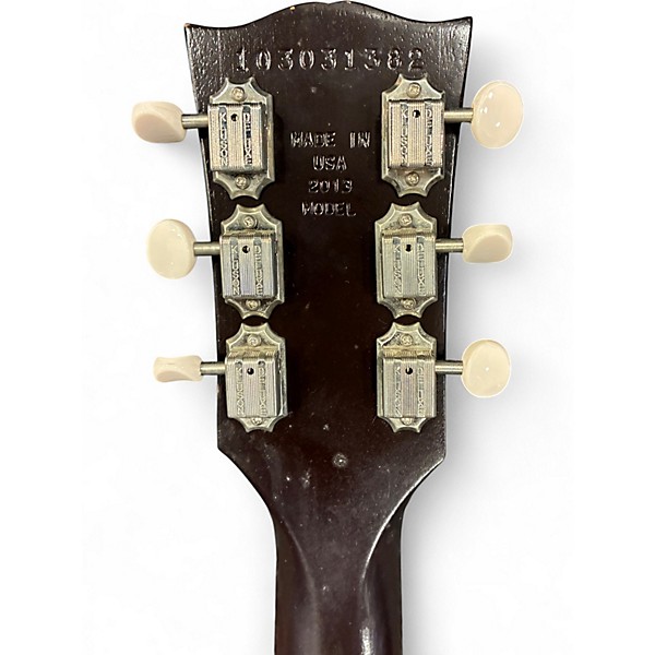 Used 2013 Gibson Les Paul Special Limted Run GC Exclusive Dark Tobacco Sunburst Solid Body Electric Guitar