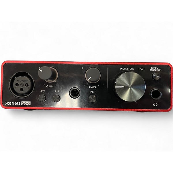 Used Focusrite Scarlett Solo Audio Interface