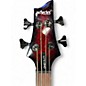 Used Schecter Guitar Research Omen Elite 4 Black Cherry Burst Electric Bass Guitar