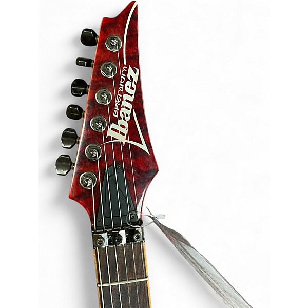 Used Ibanez RG920QMZ Crimson  Solid Body Electric Guitar