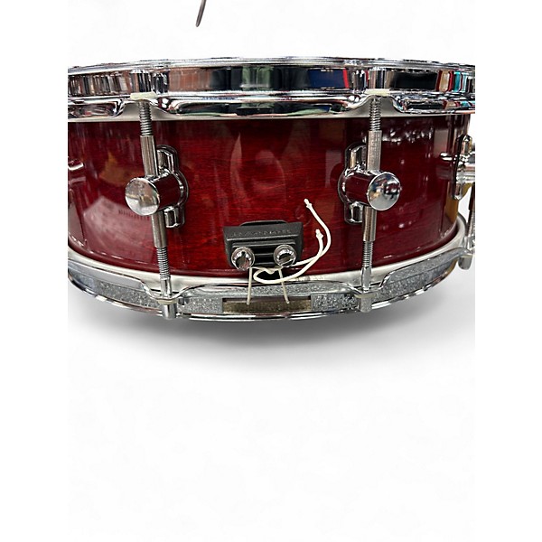 Used SONOR 14in S-CLASS SNARE TRANS CRANBERRY Drum