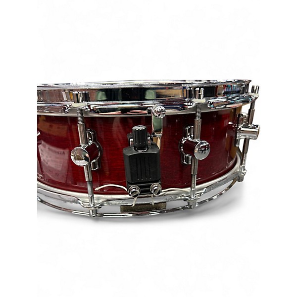 Used SONOR 14in S-CLASS SNARE TRANS CRANBERRY Drum