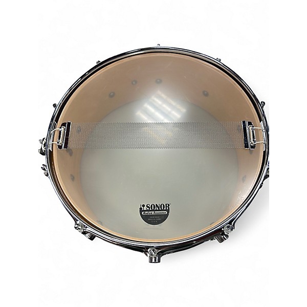 Used SONOR 14in S-CLASS SNARE TRANS CRANBERRY Drum