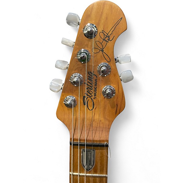 Used Sterling by Music Man JP150FM John Petrucci Signature Royal Red Solid Body Electric Guitar
