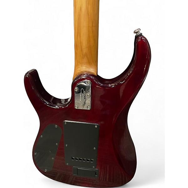 Used Sterling by Music Man JP150FM John Petrucci Signature Royal Red Solid Body Electric Guitar