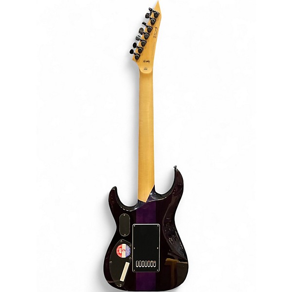 Used ESP LTD SH7ET Trans Purple Solid Body Electric Guitar