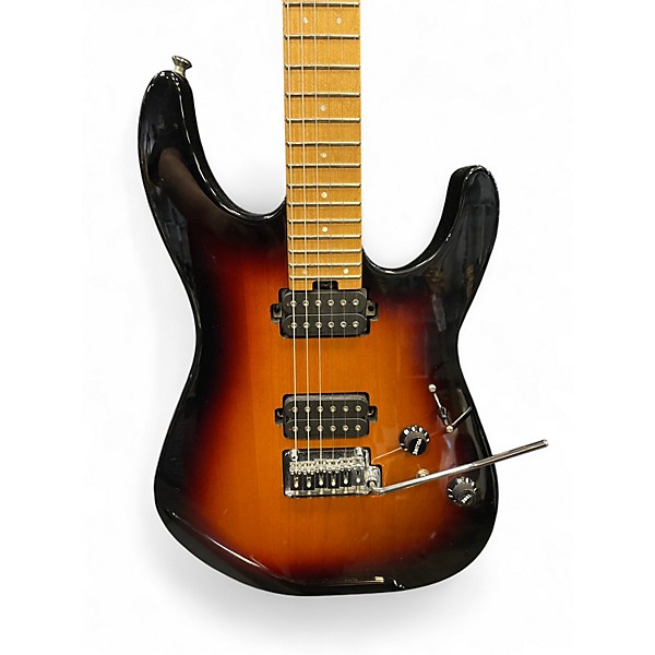 Used Charvel DK24 2PT 3 Tone Sunburst Solid Body Electric Guitar