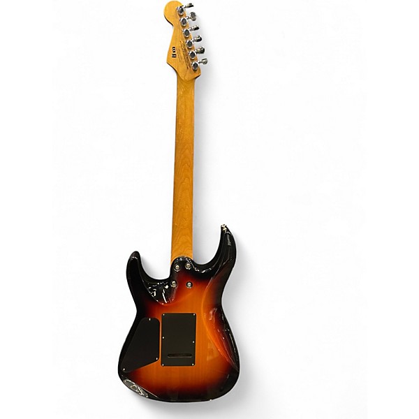 Used Charvel DK24 2PT 3 Tone Sunburst Solid Body Electric Guitar