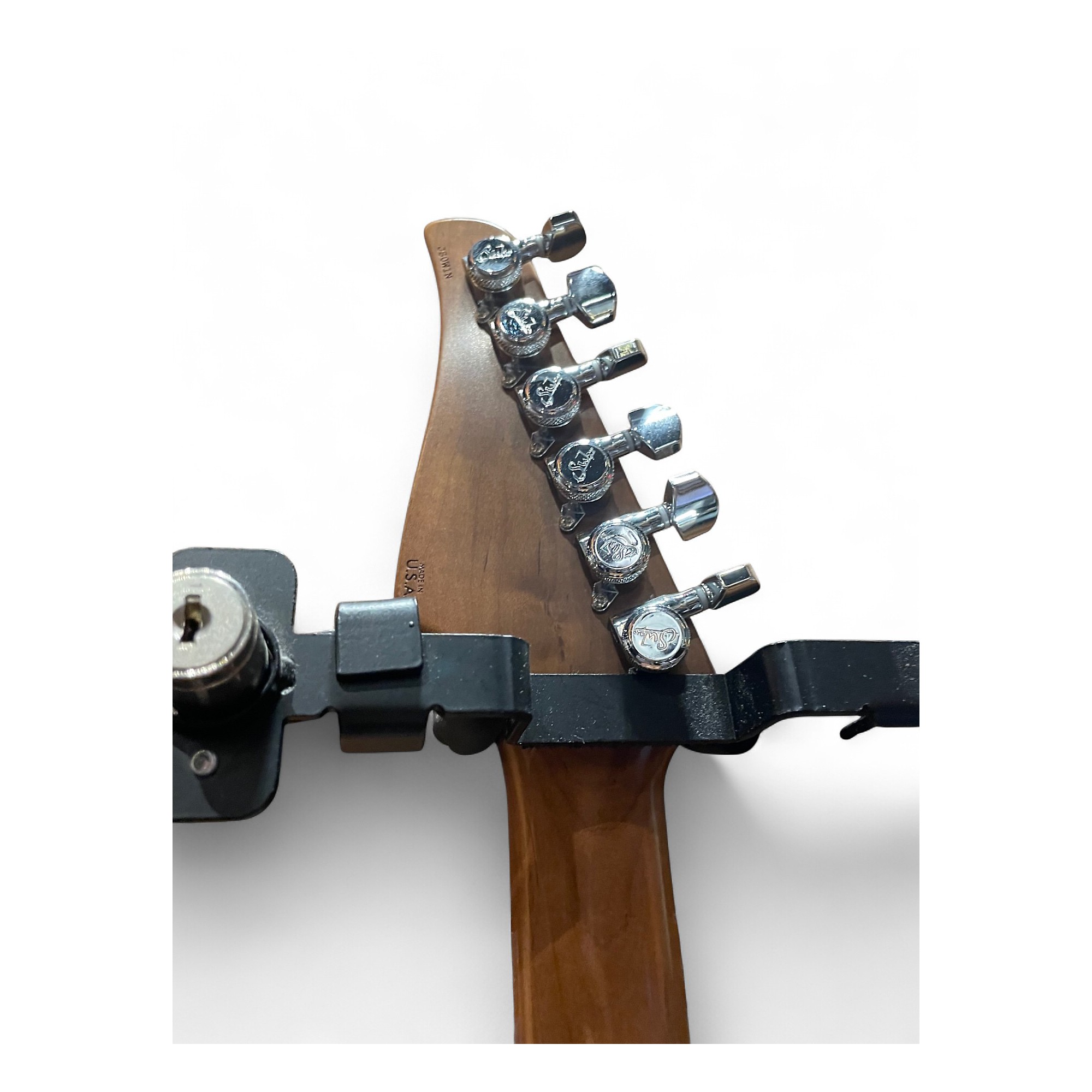 Used Suhr Classic S Antique ROASTED FLAME MAPLE Black Solid Body