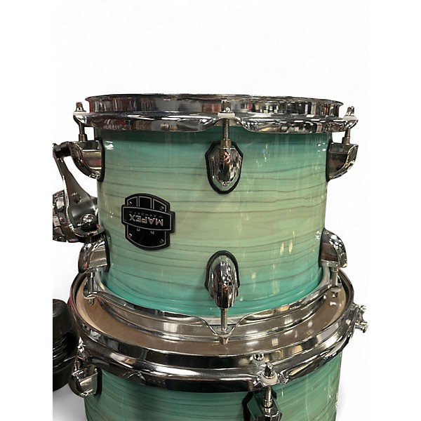 Used Mapex 6 Piece ARMORY Ultramarine Gloss Drum Kit