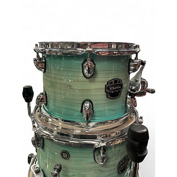 Used Mapex 6 Piece ARMORY Ultramarine Gloss Drum Kit