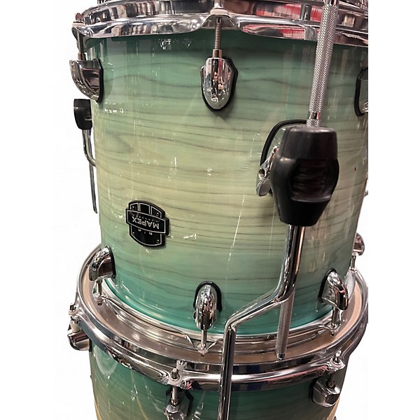 Used Mapex 6 Piece ARMORY Ultramarine Gloss Drum Kit