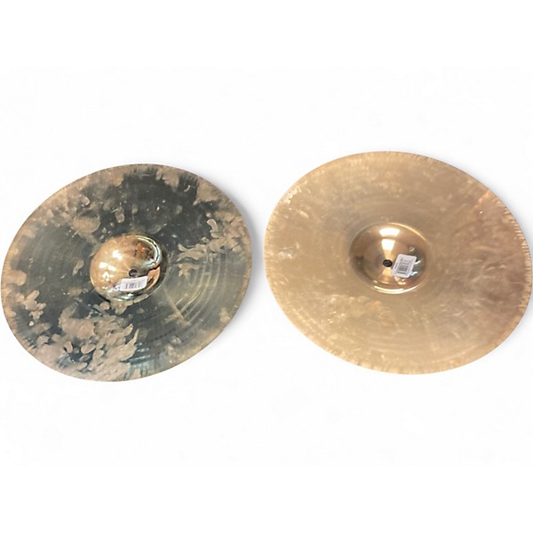Used Zildjian 14in A Custom Hi Hat Pair Cymbal