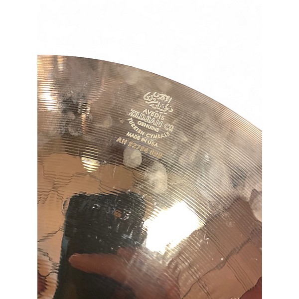 Used Zildjian 14in A Custom Hi Hat Pair Cymbal