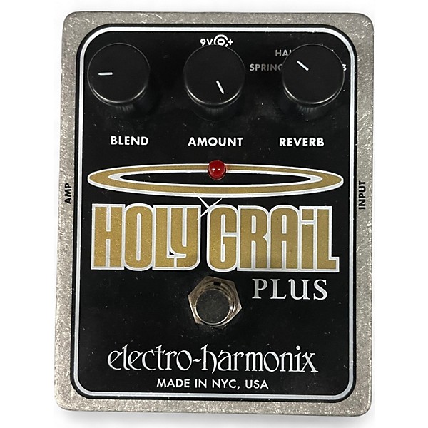 Used Electro-Harmonix Holy Grail Plus Reverb Effect Pedal